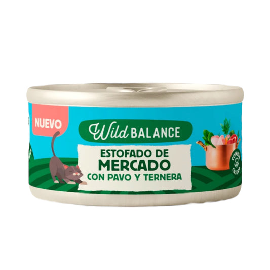 Wild balance estofado de mercado gatos