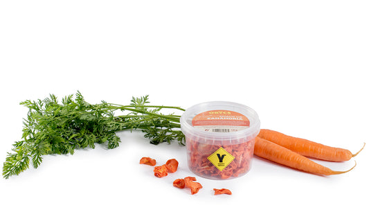 Miniorycs snack zanahoria