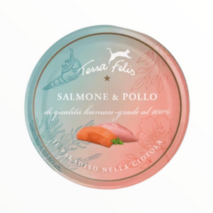 Terra Felis salmon y pollo 80gr