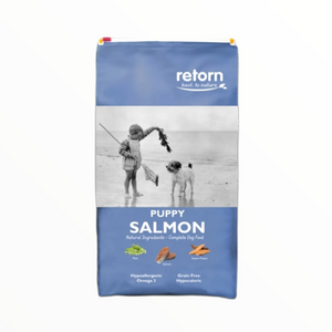 Retorn pienso Natural Salmon Cachorros