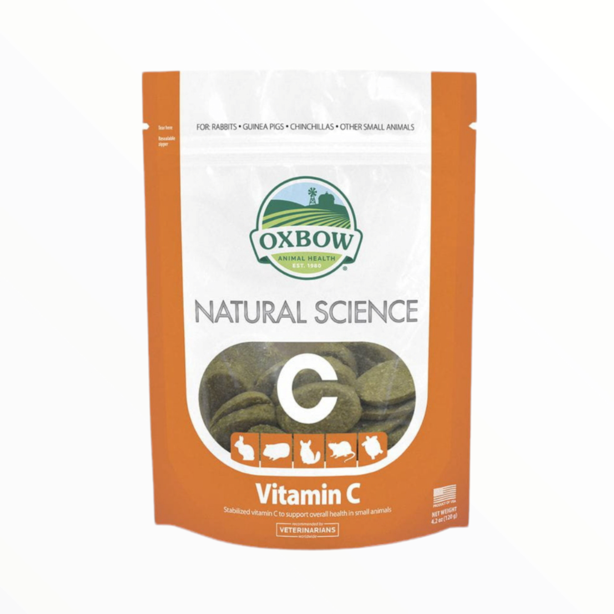 Oxbow Natural Science suplemento Vitamina C