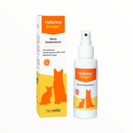HelioVet Protector solar factor 50 para perros y gatos