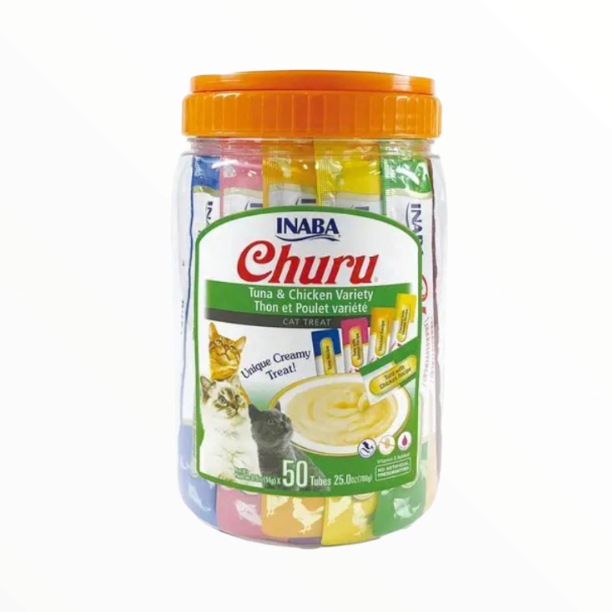 Churu crema variedades Atun y pollo