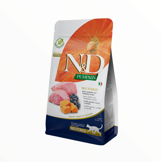 Farmina N&D Pumpkin cordero calabaza y arandanos esterilizado